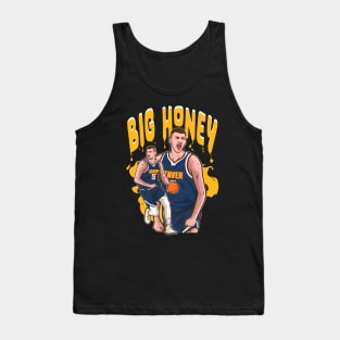 Nikola Jokic Big Honey Cartoon Tank Top